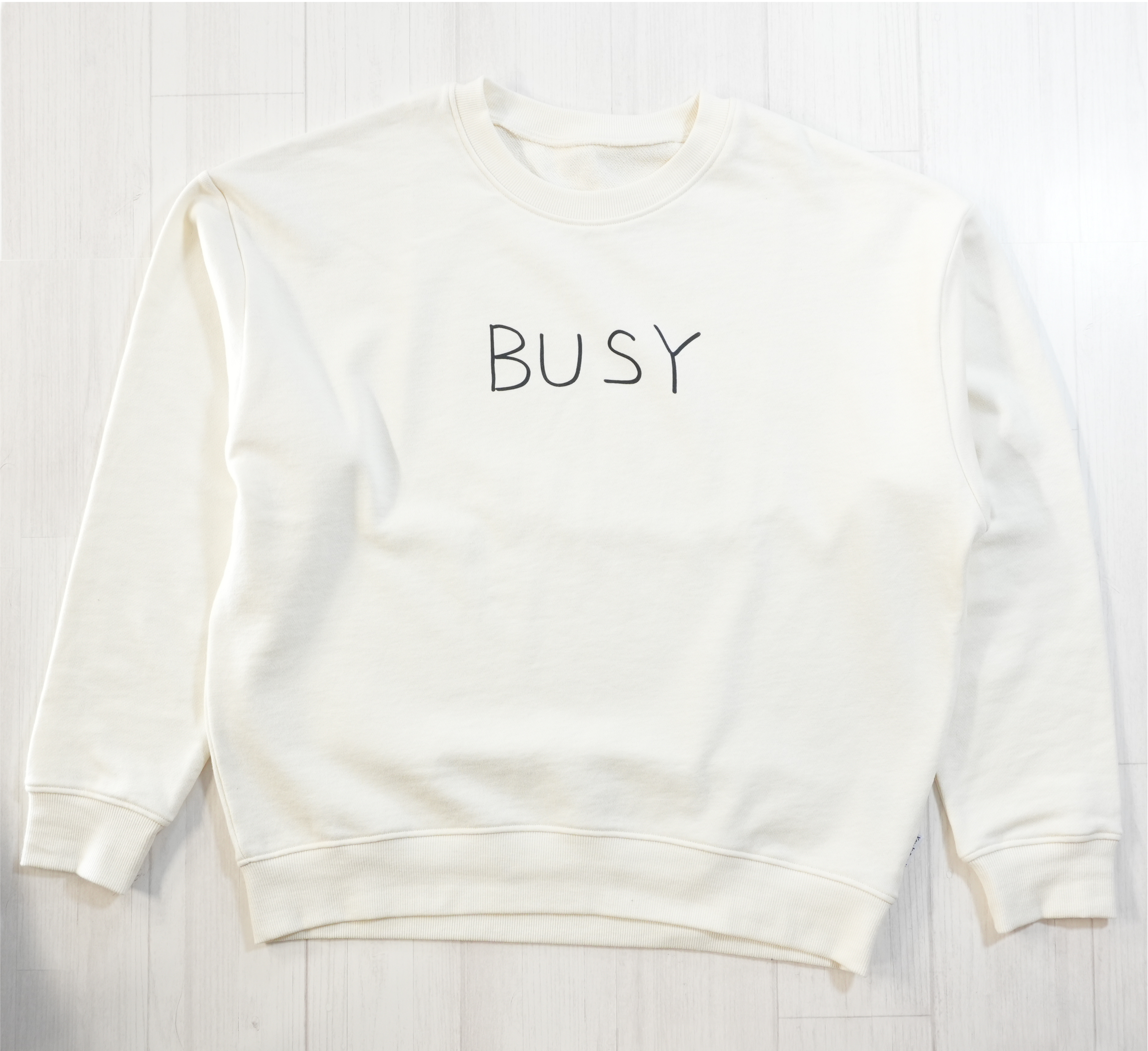 BUSY | 親子ペアセット・長袖スウェット
