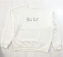 BUSY | 親子ペアセット・長袖スウェット