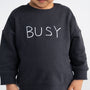 BUSY | ベビー服・長袖スウェット