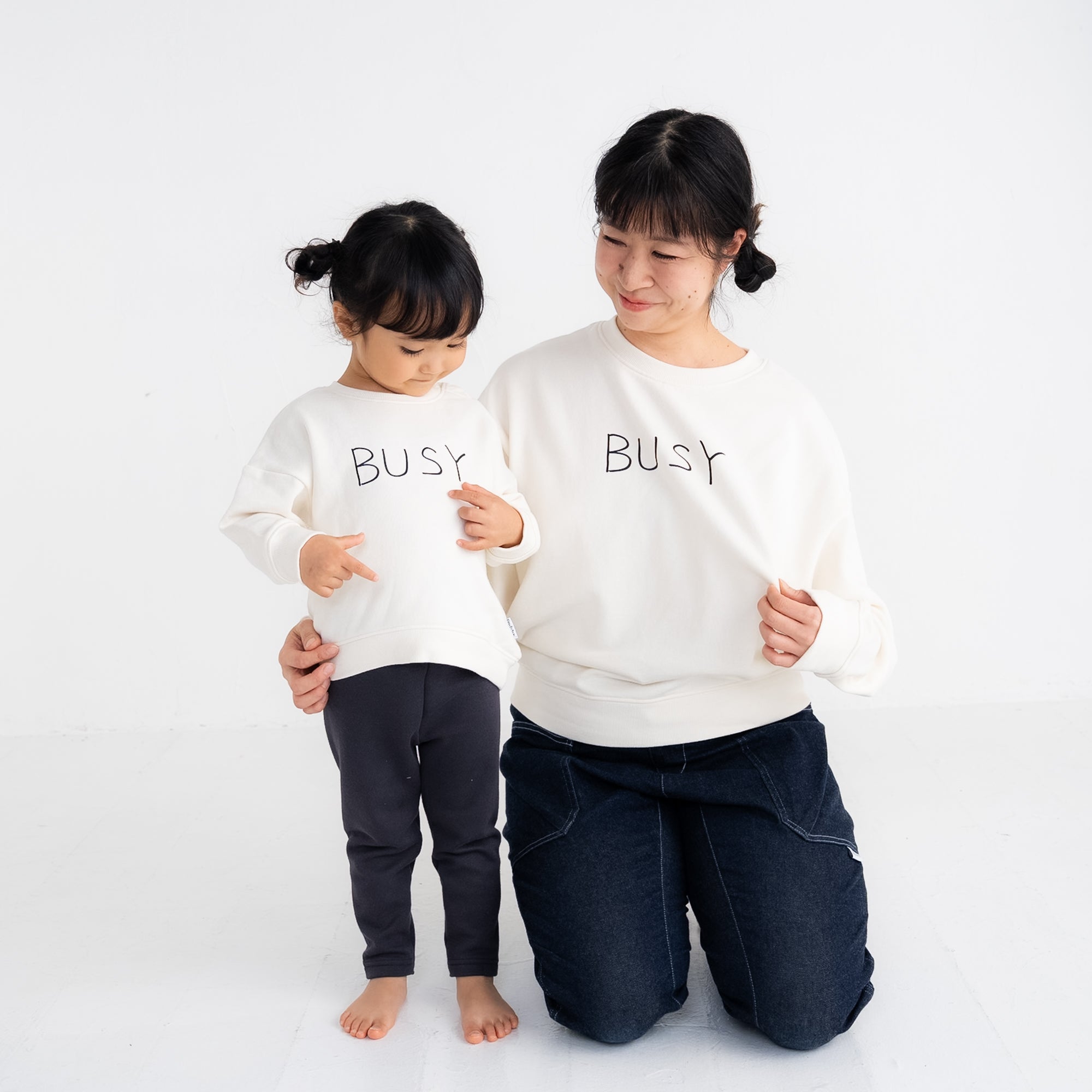 BUSY | ベビー服・長袖スウェット