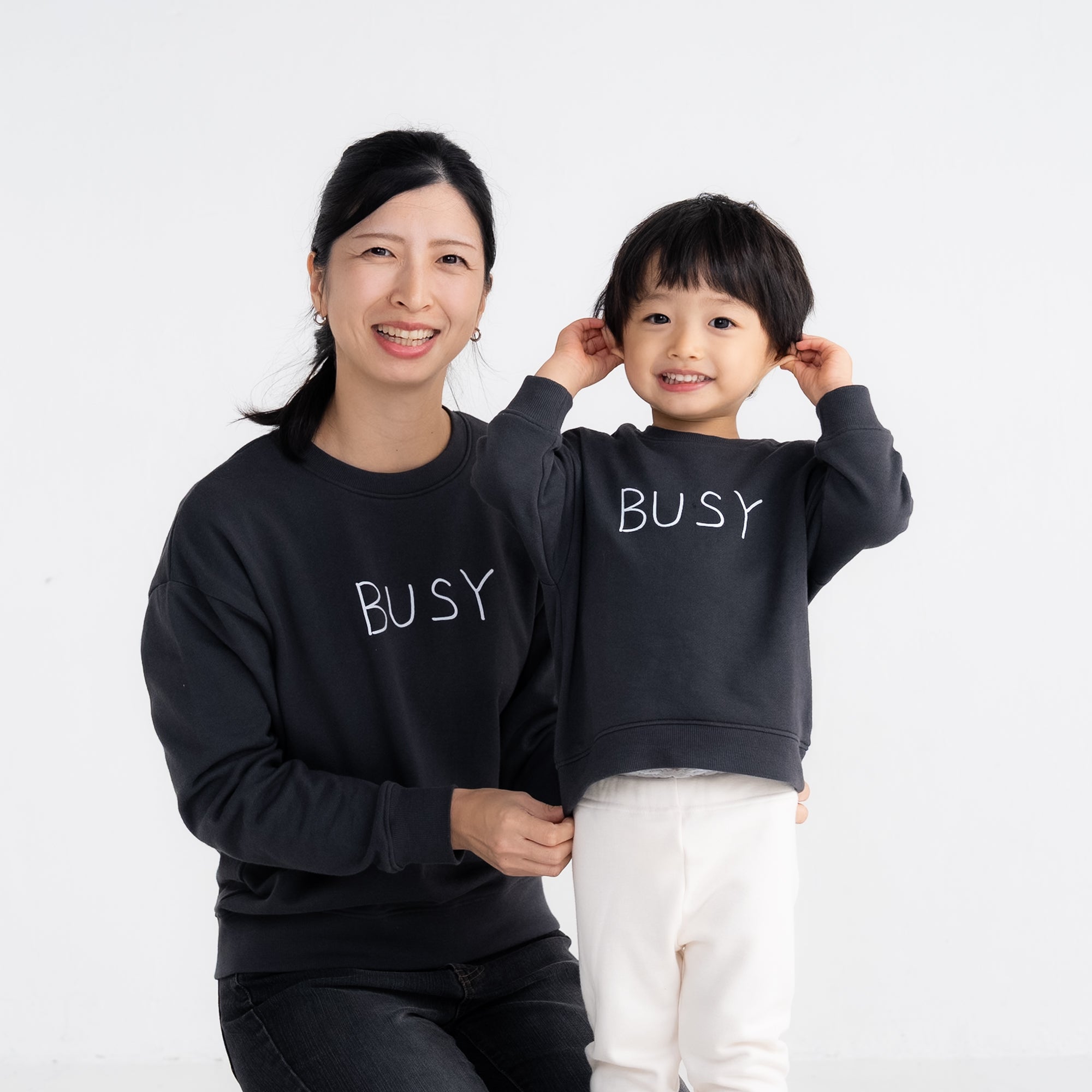 BUSY | ベビー服・長袖スウェット