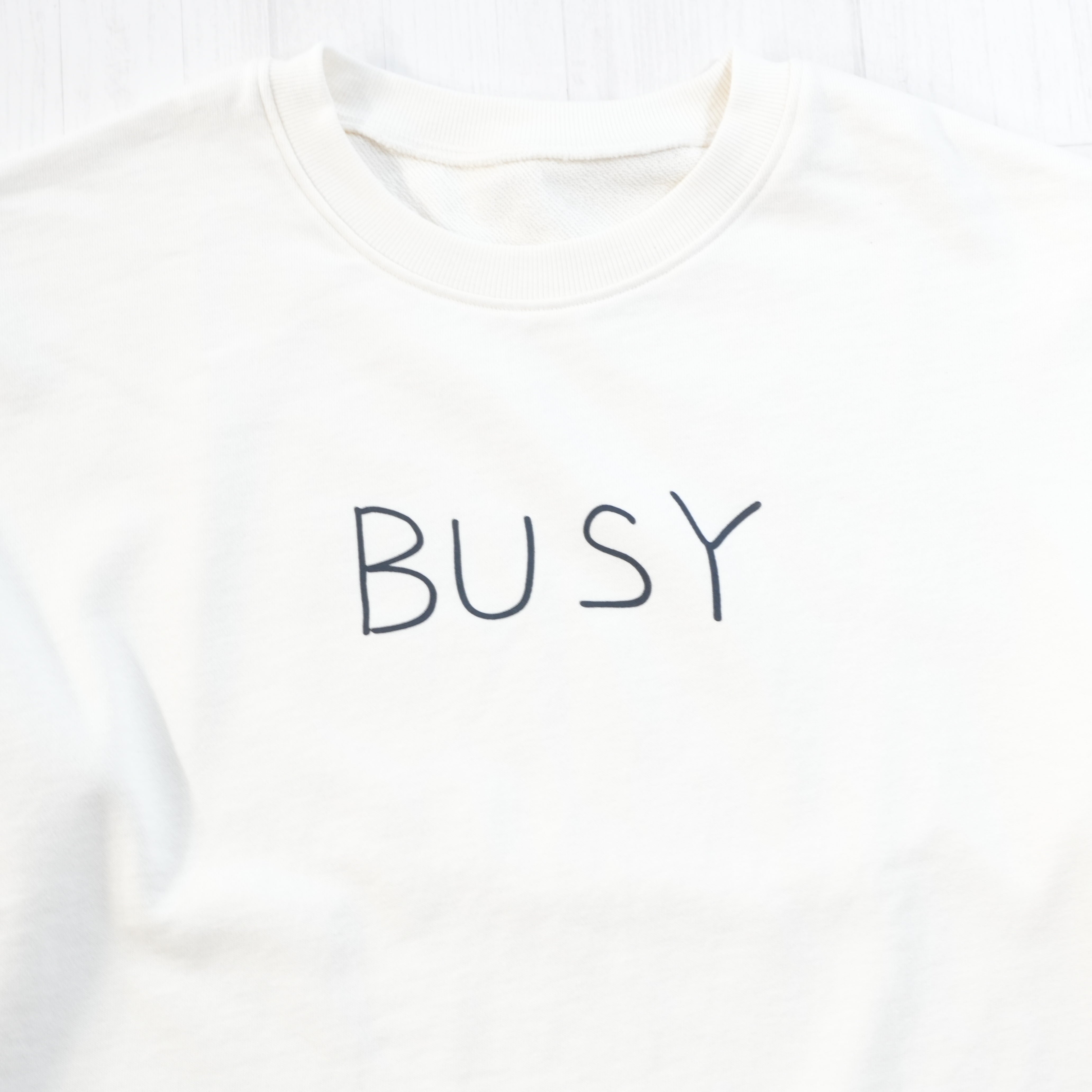 BUSY | 親子ペアセット・長袖スウェット