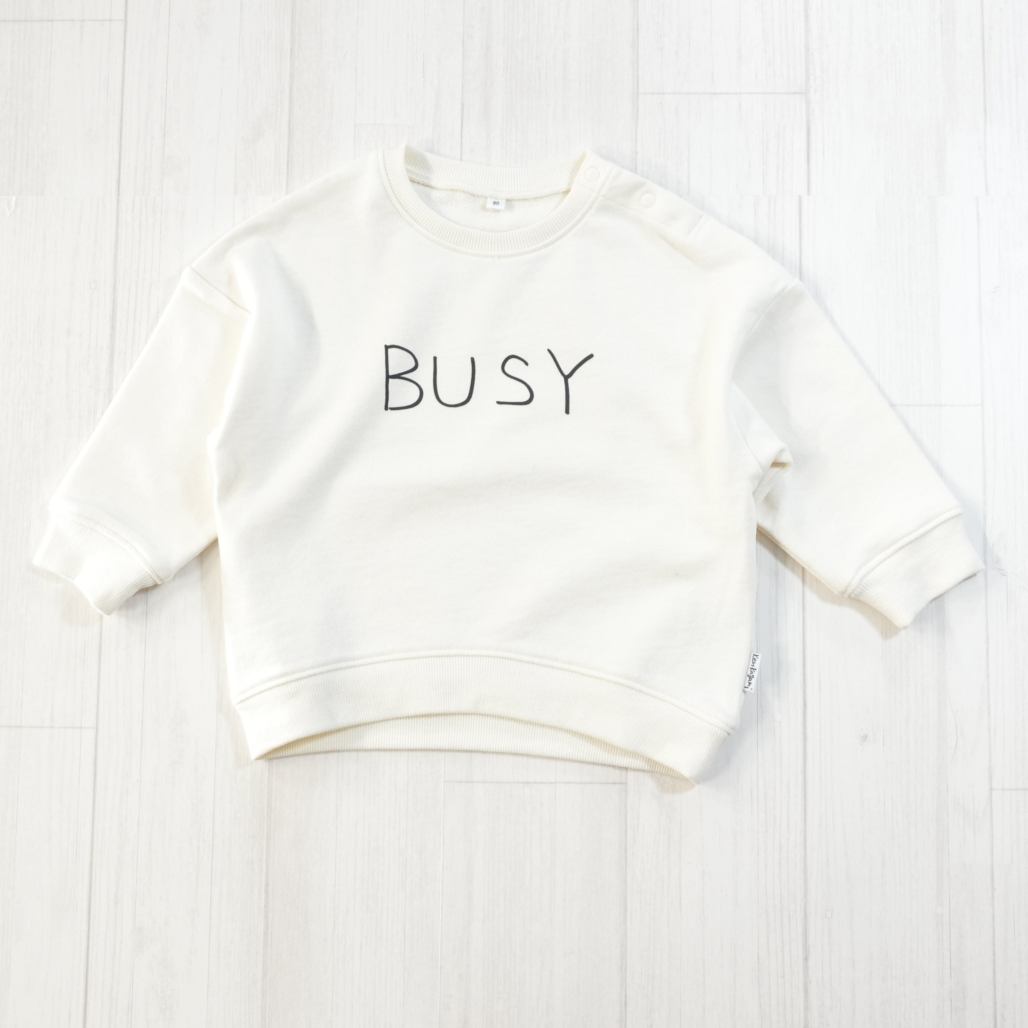 BUSY | ベビー服・長袖スウェット