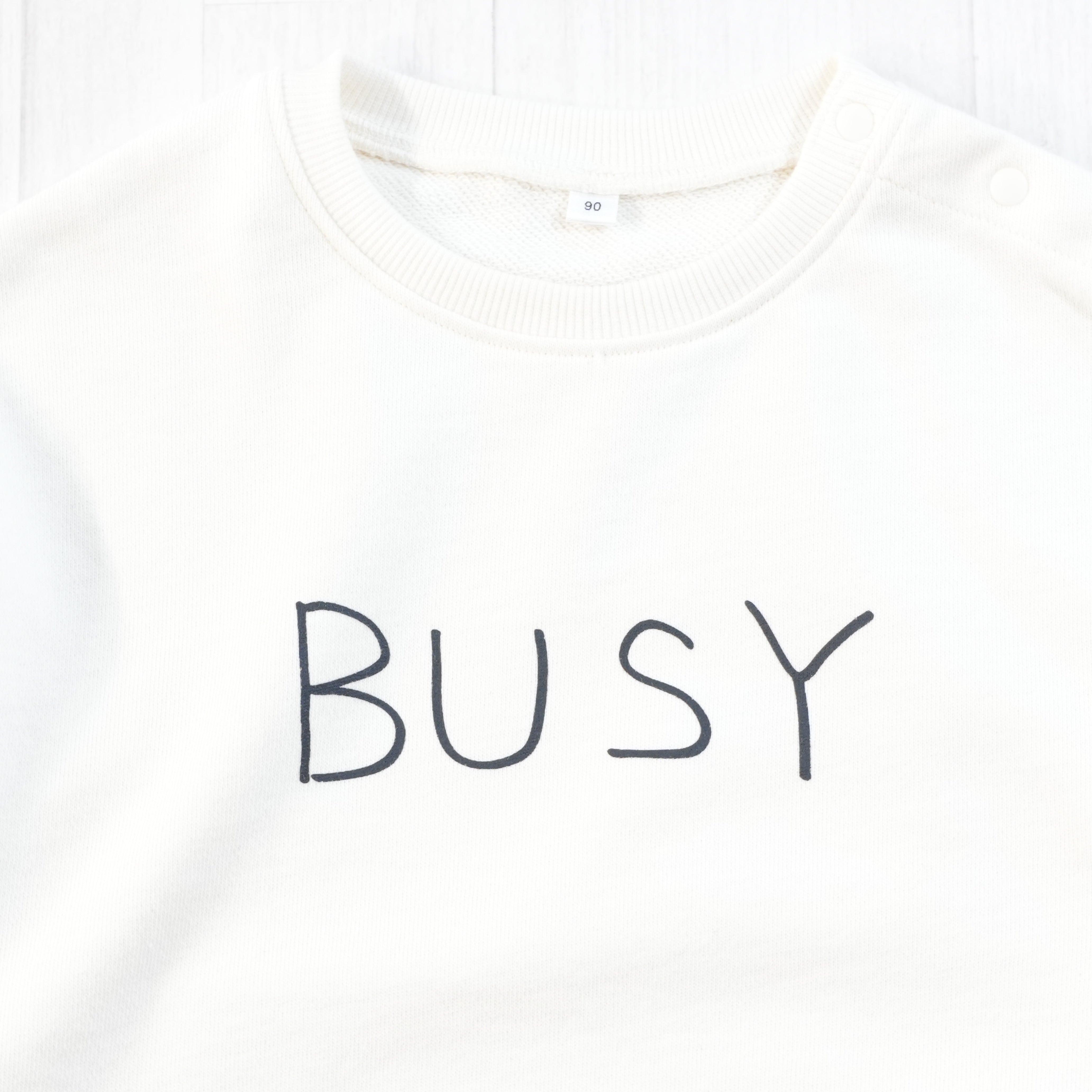 BUSY | ベビー服・長袖スウェット