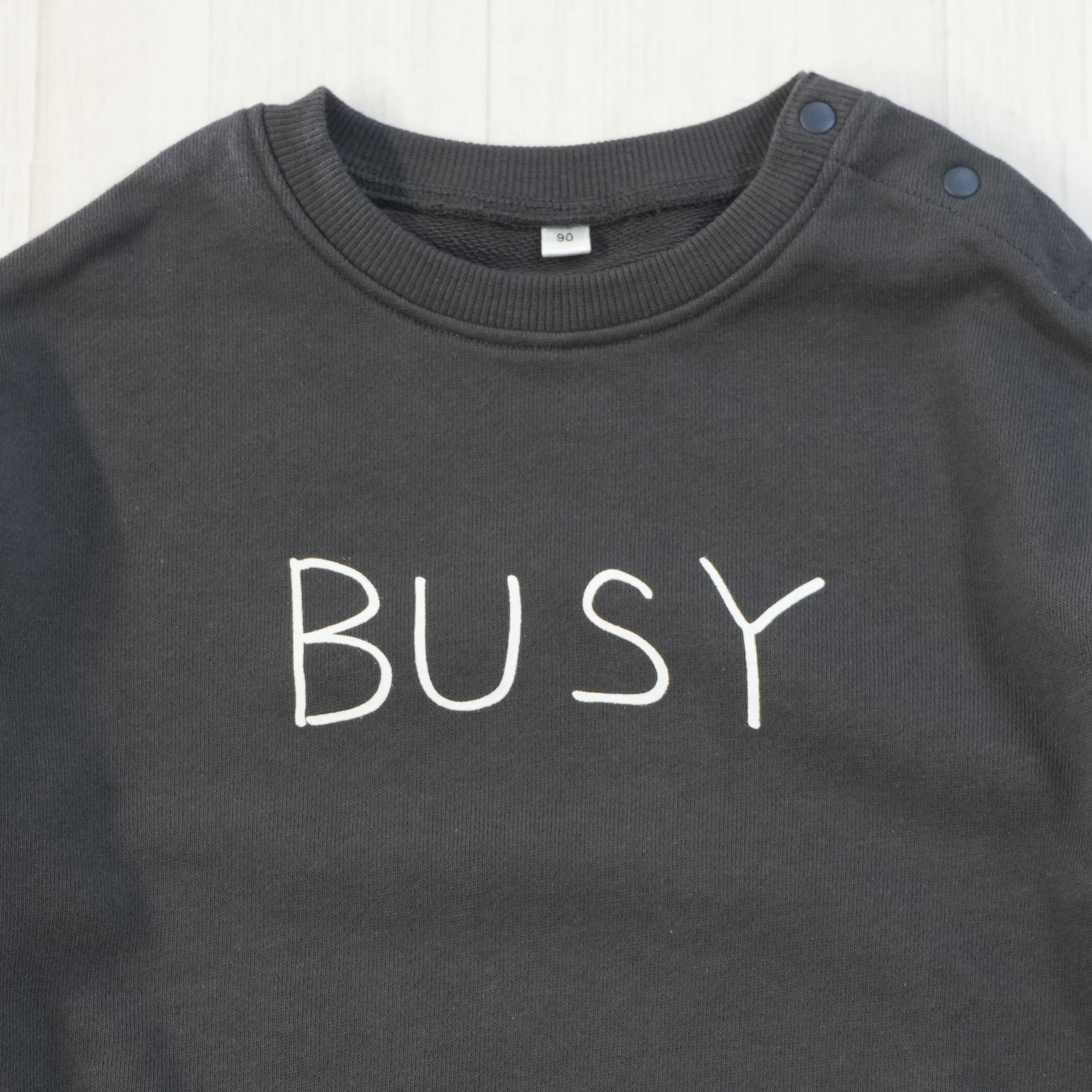BUSY | ベビー服・長袖スウェット