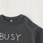 BUSY | ベビー服・長袖スウェット
